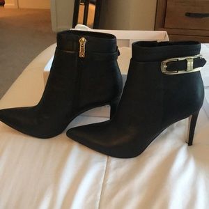 Calvin Klein Cadie Cow Roma booties